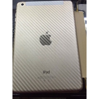 Apple IPad Air2 6代 碳纖維背膜 透明卡夢背膜