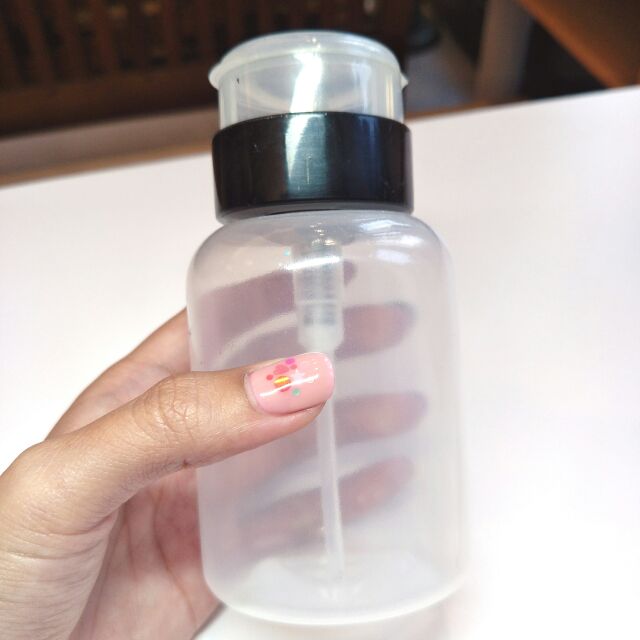 壓瓶去光水壓瓶清潔液卸甲水壓瓶(二手)