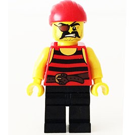 玩樂趣 LEGO樂高 70410 海盜系列 Pirate 1 二手人偶 (pi159)