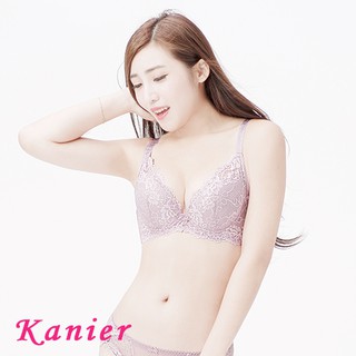 【Kanier卡妮兒內衣】媚影深V曲線內衣 (豆沙紫 BC)