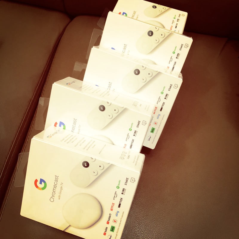 Google tv chrome cast 4 現貨 全新 chromecast