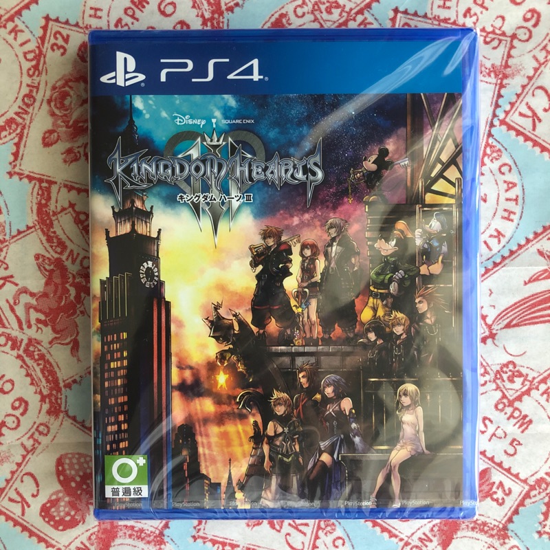 ❤️換季超值價🥇 PS4 kingdom hearts 王國之心3 日文版 全新未拆