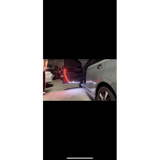 「台灣現貨」車門流光燈掃描LED流水導光條迎賓燈開門防撞爆閃警示燈通用改裝
