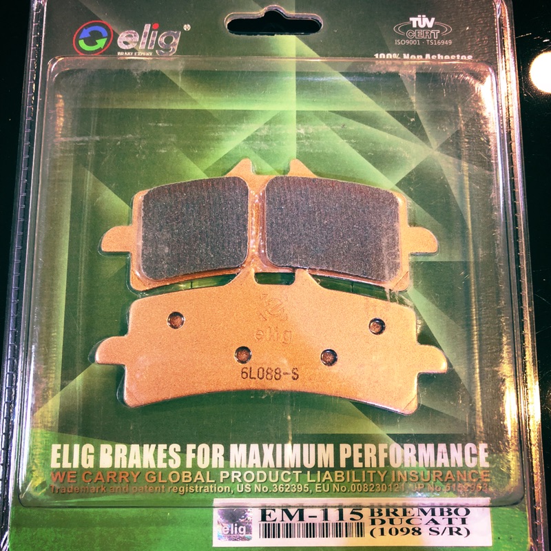 elig EM-115 金屬燒結 Bremb 1098 M50 M4