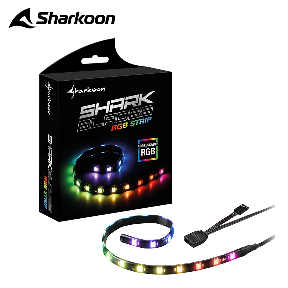 【Sharkoon 旋剛】幻彩鯊魚燈條 RGB/ARGB燈條