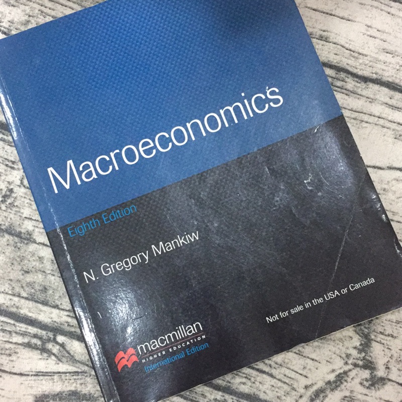 N. Gregory Mankiw Macroeconomics eighth edition