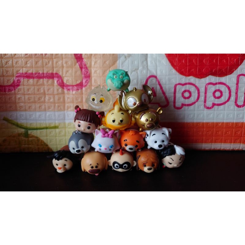 tsum tsum 滋姆 公仔 稀有小號、中號款式(高單價拆盒裝、貓頭鷹、蠟燭、時鐘葛士華、阿布） 6