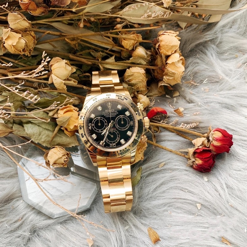 ✨ROLEX 勞力士116508G 閃鑽黑面迪迪🖤🖤🖤台灣現貨🇹🇼