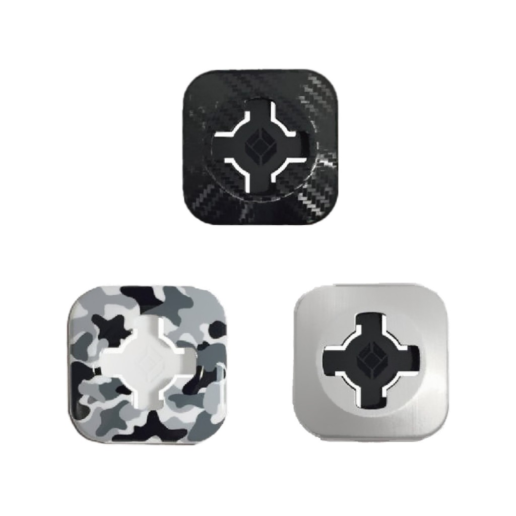 [安信騎士]CUBE X-Guard Infinity Adapter+ 多彩母扣 手機架 迷彩 金屬髮絲 碳纖維 3M