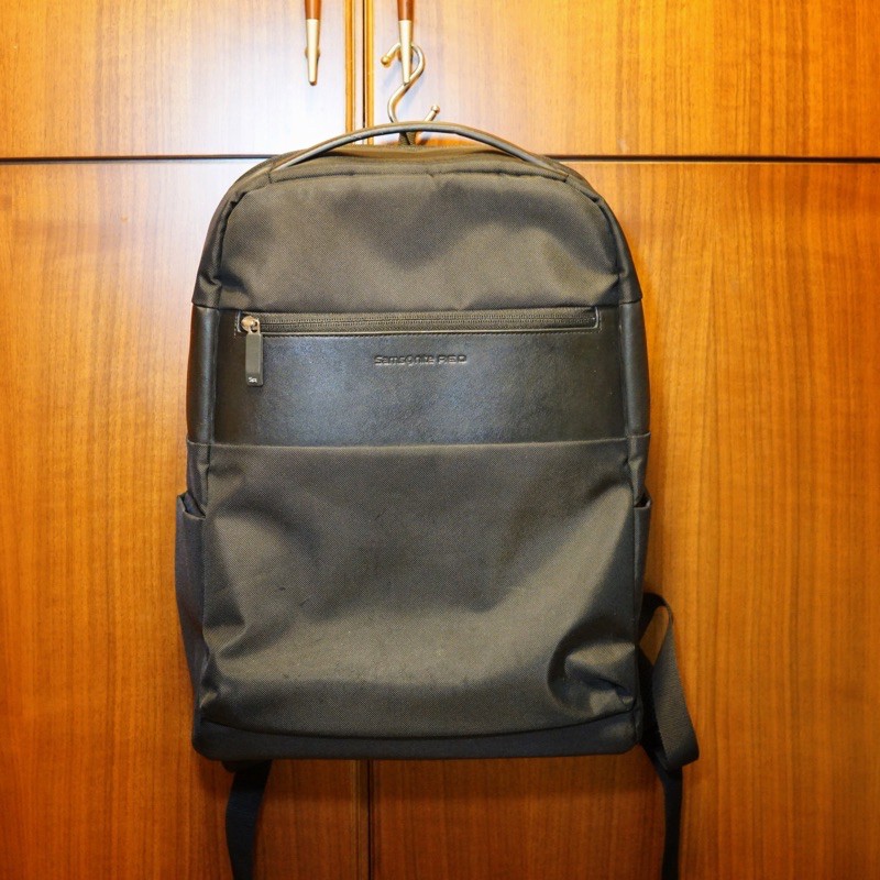 Samsonite RED 黑色 15吋筆電包 後背包 學生背包 公事包