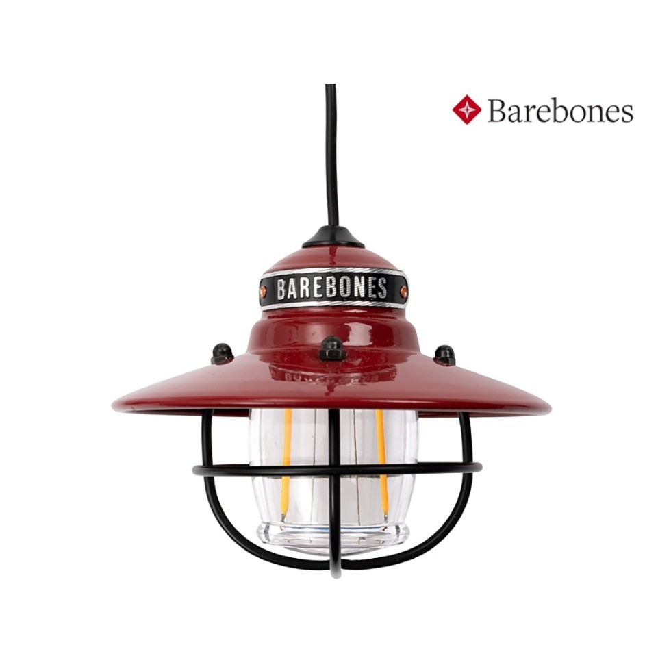 Barebones 垂吊營燈Edison Pendant Light LIV-266-紅