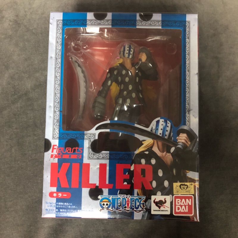 航海王 金證 公仔 Figuarts zero 日本帶回 正版 基德海賊團 奇拉 殺戮武士 onepiece 海賊王