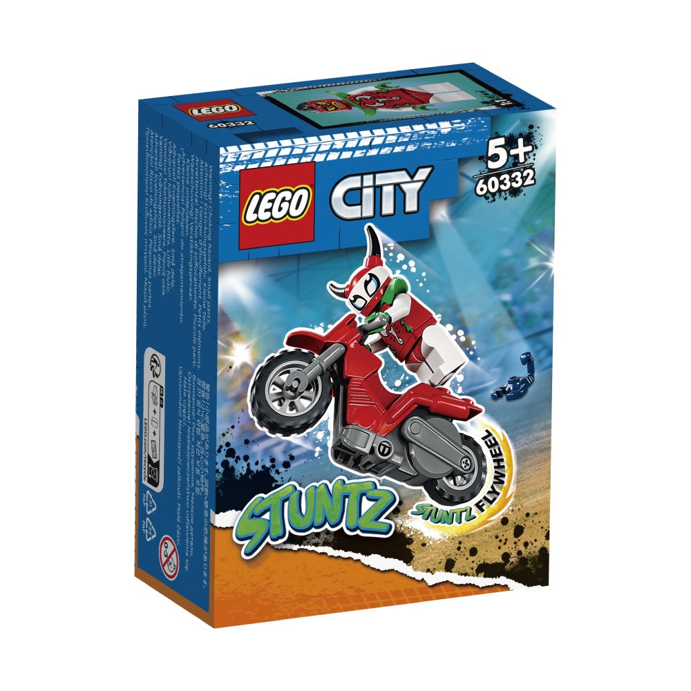 LEGO樂高	60332 蠻橫魔蠍特技摩托車	ToysRUs玩具反斗城