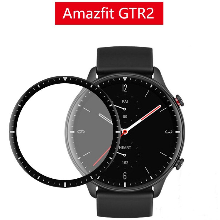 華米Amazfit GTR2  GTR 2e智慧手錶 保護貼 GTR 2屏幕保護膜 3D膜 3D彎曲全邊緣軟保護膜 保護