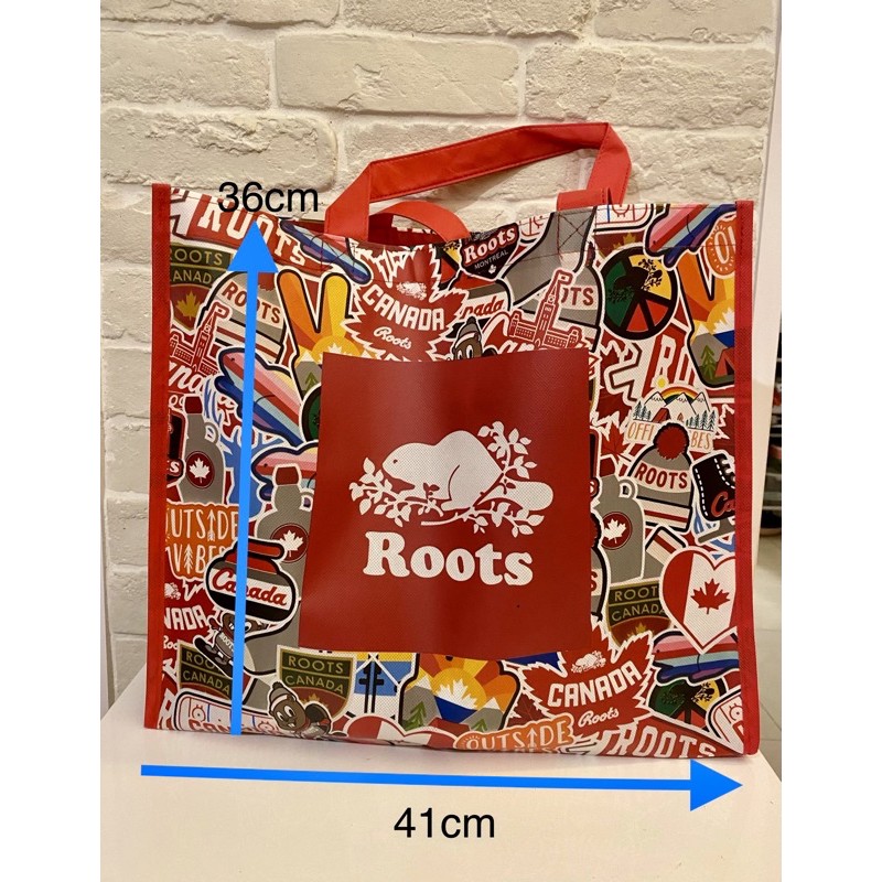 roots購物袋限量版 大款特價$100