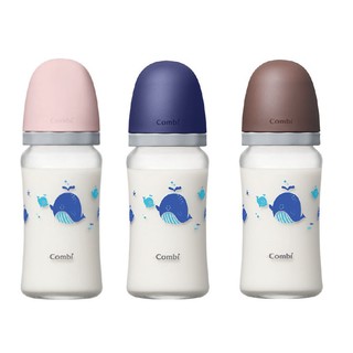 Combi 真實含乳寬口玻璃奶瓶 寬口奶瓶 玻璃奶瓶 240ml 【樂兒屋】