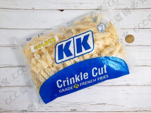 Kk 冷凍1 2波浪薯條1kg Kk1 4細薯條1kg 蝦皮購物
