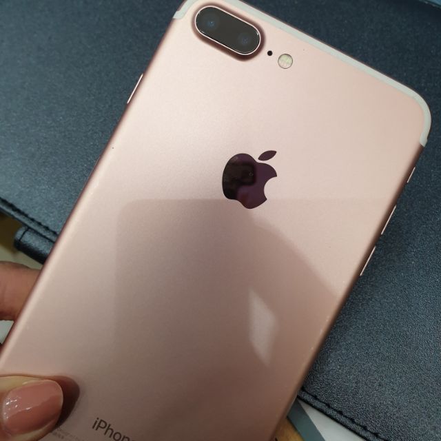 九成新 Apple IPHONE 7Plus 32G玫瑰金 單手機