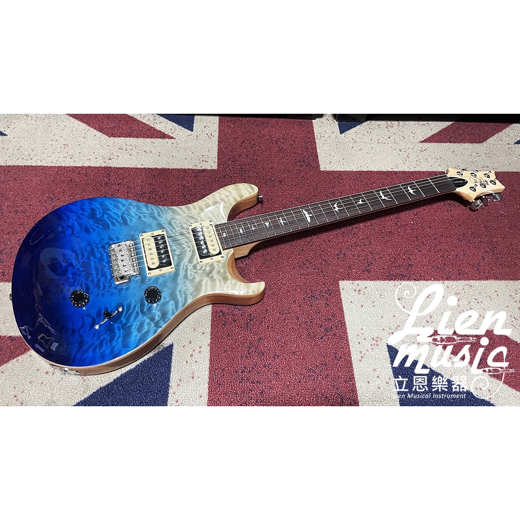 『立恩樂器』免運分期0利率多色 / PRS SE Custom 24 電吉他 藍白漸層色 粉色 紫色 黑色漸層 印尼製