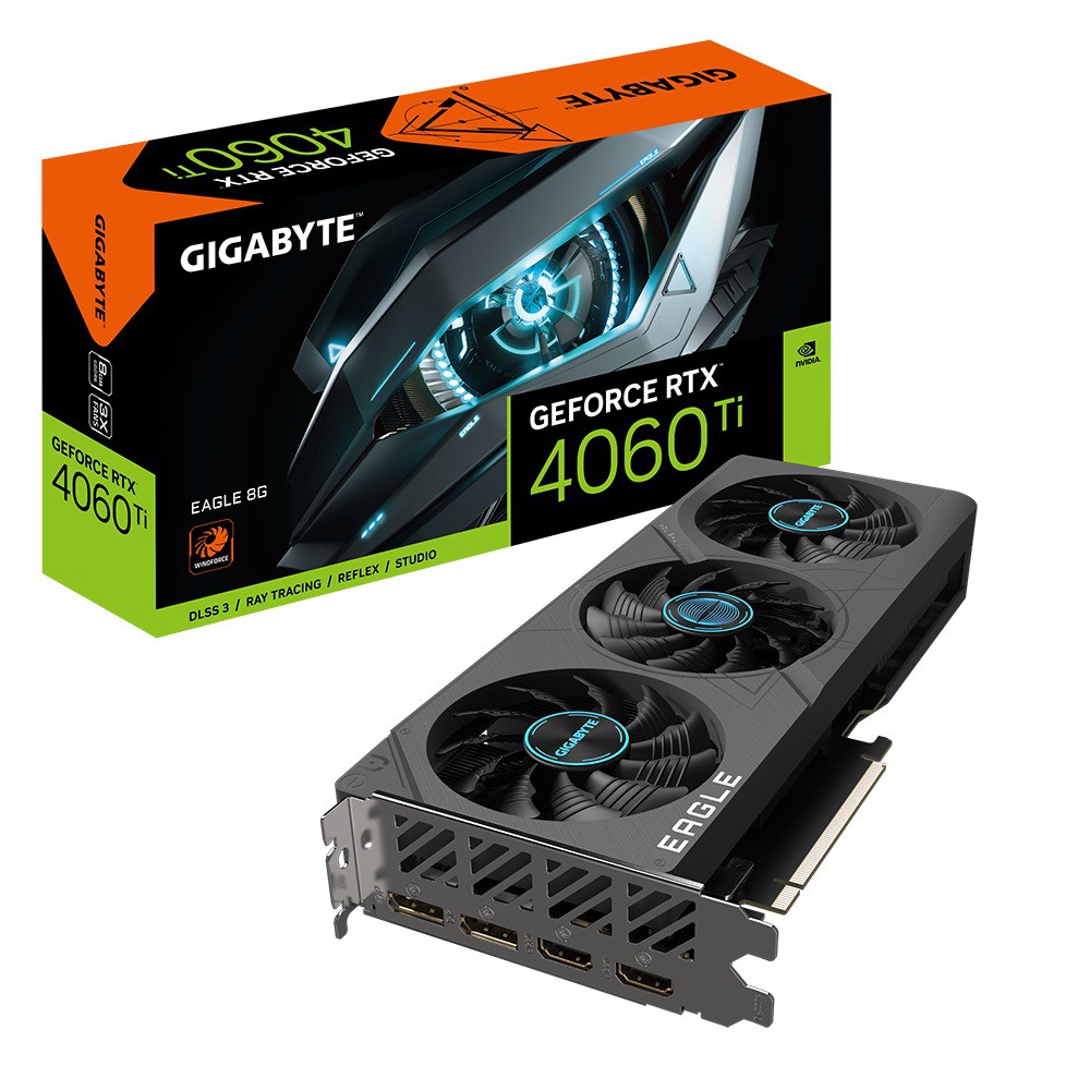 技嘉 RTX4060Ti EAGLE 8G 顯示卡/長27.2cm/4060TI 廠商直送