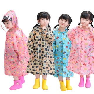兒童雨衣 現貨 新款雨衣 透明帽簷 含書包位 蝴蝶結 小熊 汽車