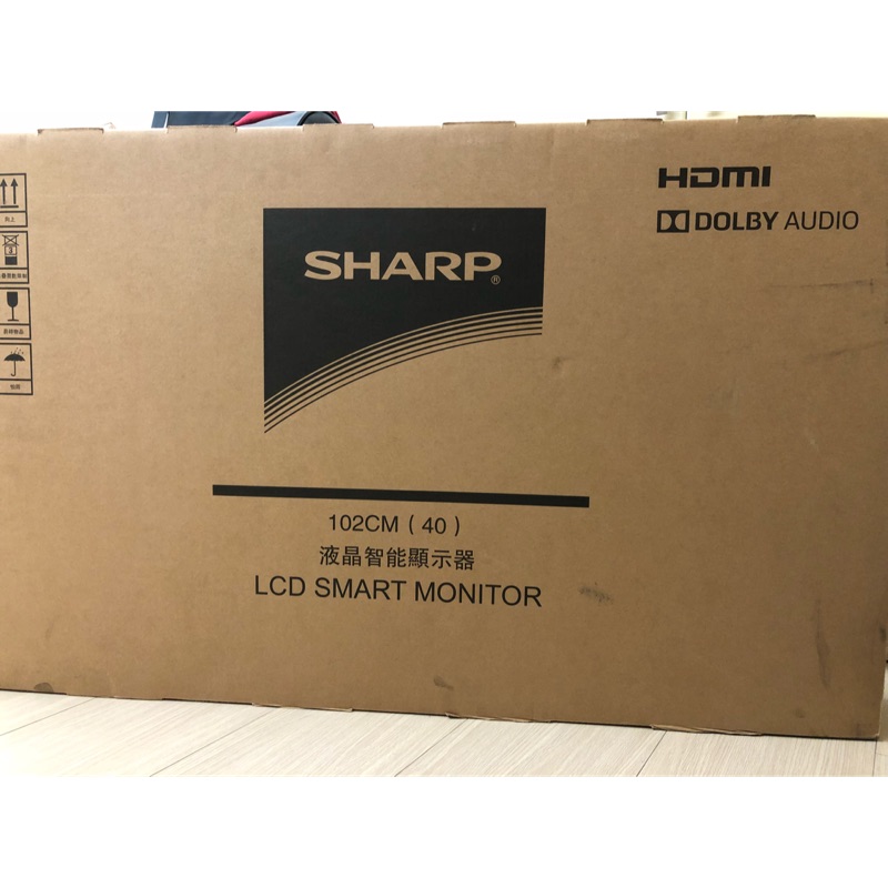 SHARP LC-40SF466T 40吋 智慧型 液晶電視 LCD SMART MONITOR (限新北新莊面交)