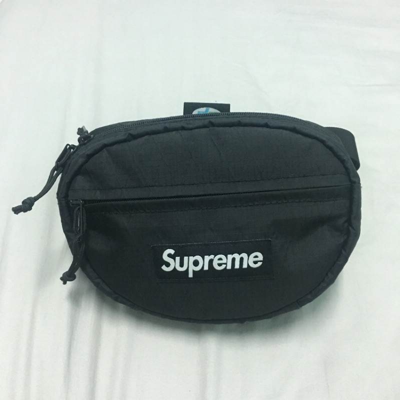 Supreme 45th 腰包 黑色 潮流