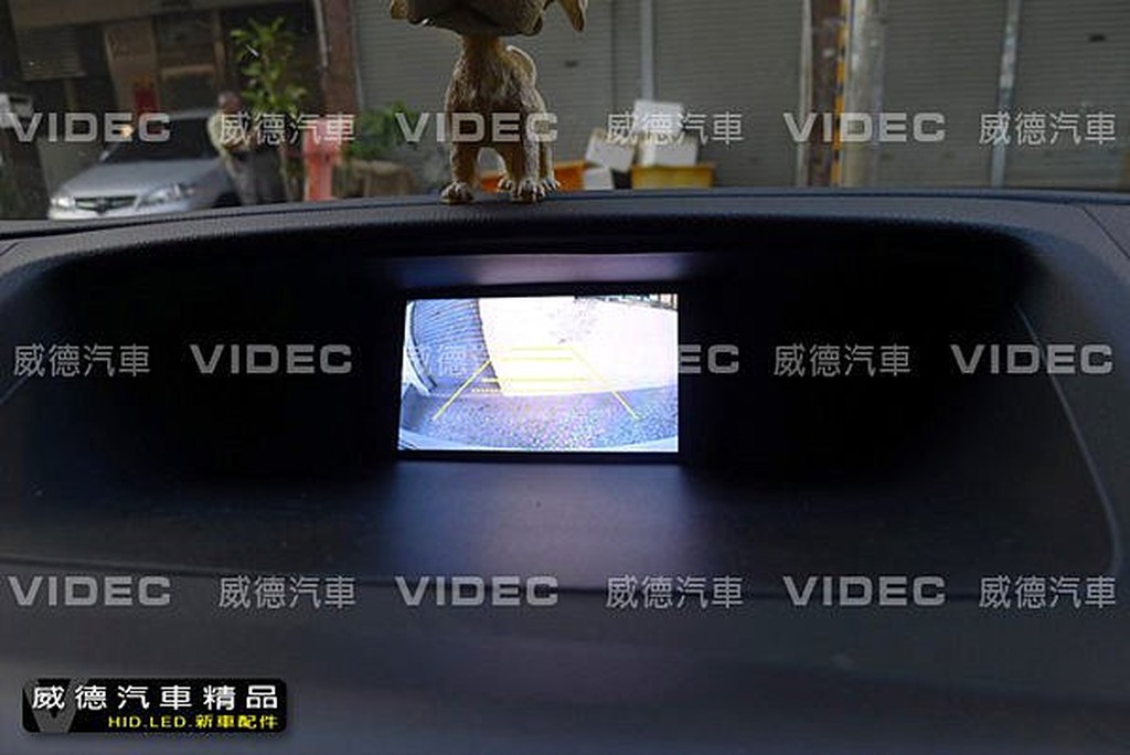 DIY 商城 HID HONDA CRV 四代 4代 專用 倒車 攝影 鏡頭 CCD 結合原廠 I-MID 5吋螢幕