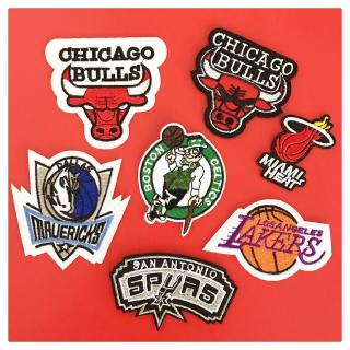 ✐美國職業籃球聯賽 NBA 款式1✐ 1個裝布章 刺繡燙布貼 刺繡 徽章 刺繡布貼 補丁 燙貼布 熨燙布貼【斐爾特】