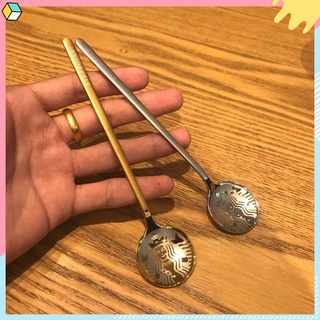 特惠🚀🚀✨Starbucks星巴克咖啡攪拌勺子 不鏽鋼創意送禮壹對創意勺子 咖啡勺 家用高檔