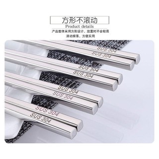 304不銹鋼筷 環保筷餐具 碗筷 廚房用具 隨身用品 健康環保無毒