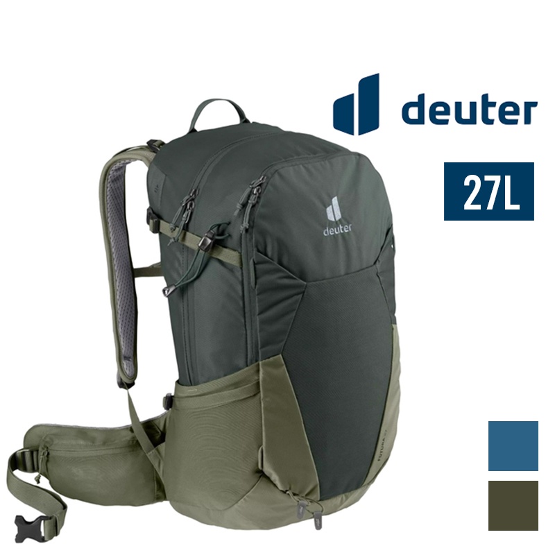 deuter 德國 Futura 27 拔熱透氣背包 直立式設計 水袋空間 3400321 符合人體工學