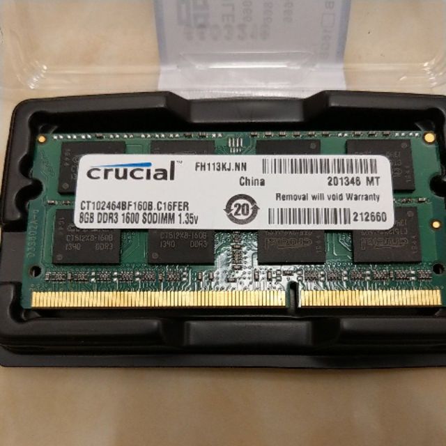 Crucial DDR3L 1600 8GB