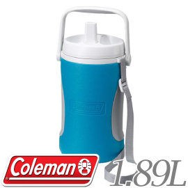 【Coleman 美國 1.89L保冷水壺 天空藍】 CM- 0451J/保冷水壺/水壺/水瓶/悠遊山水