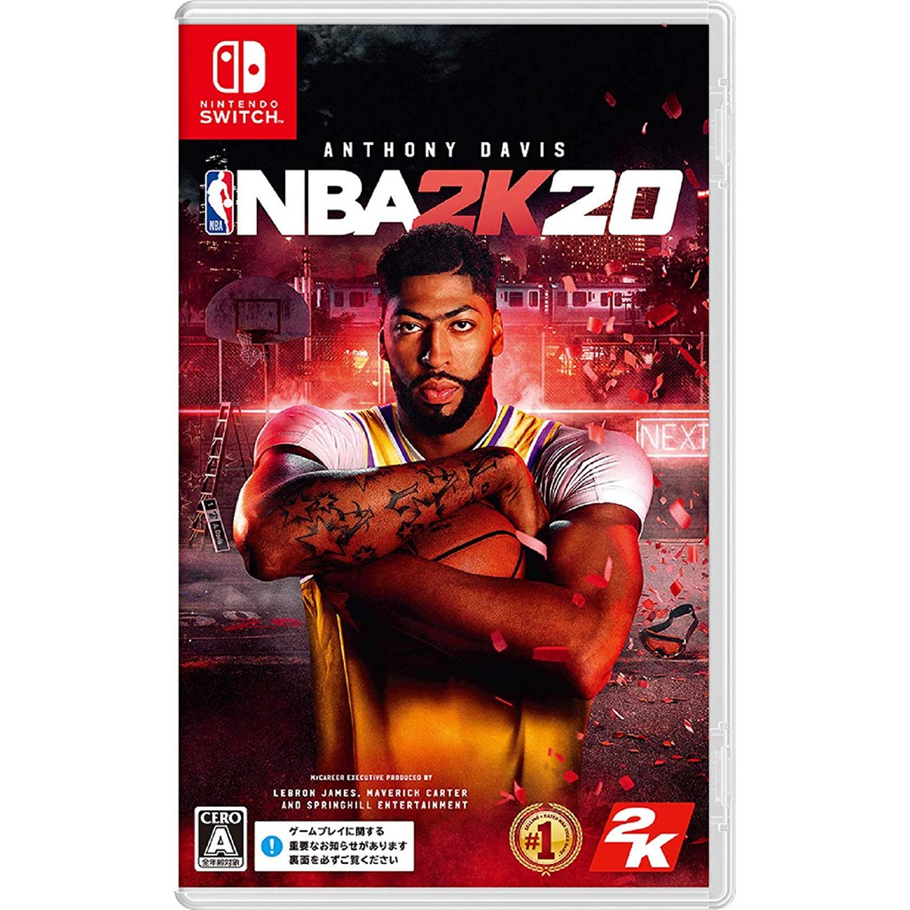 【現貨不用等】NS Switch NBA 2K20 美國職業籃球賽 中文版 NBA2K20 NBA 2020