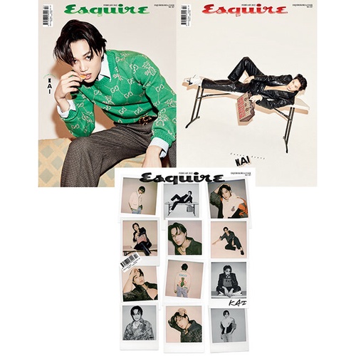微音樂💃 現貨 韓國雜誌 ESQUIRE KOREA 2022.2 封面 EXO KAI
