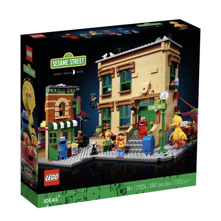 樂高 芝麻街123號 Lego 21324 面交價