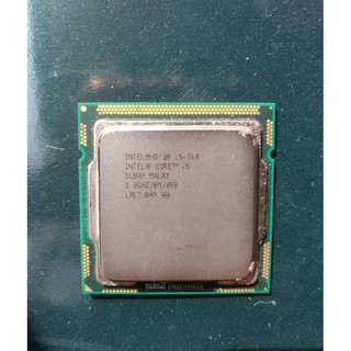 i5-760 CPU Intel 英特爾 1156腳位 i5 760中古良品