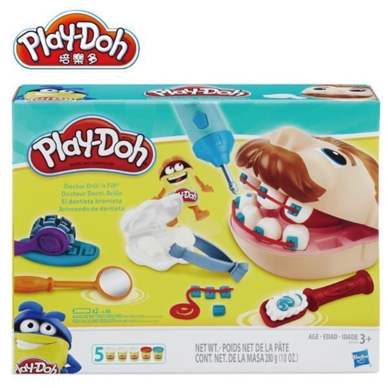 培樂多Play-Doh 正版授權 60周年 小牙醫遊戲組 黏土組