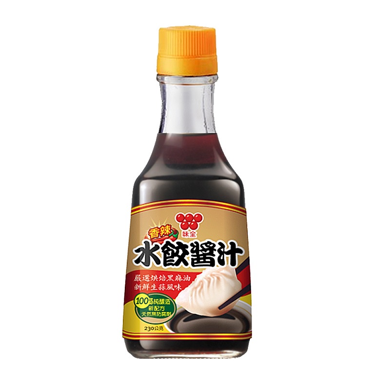 味全水餃醬汁(香辣)230g克 x 1【家樂福】