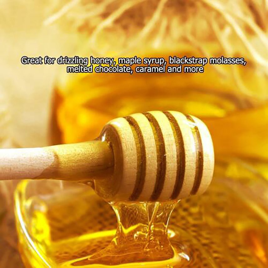 櫸木蜂蜜棒 經典款 木製蜂蜜棒 迷你木製蜂蜜北斗桿 蜂蜜勺子 蜂窩棒 蜂蜜攪拌棒 罐咖啡奶茶安全攪拌蜂蜜棒 廚房工具