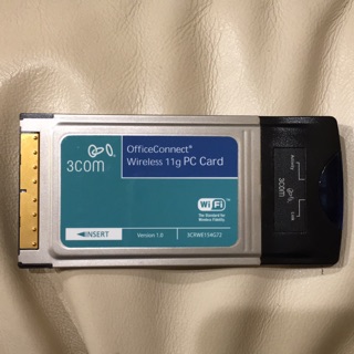 3COM Wifi 11g PCMCIA 無線網卡