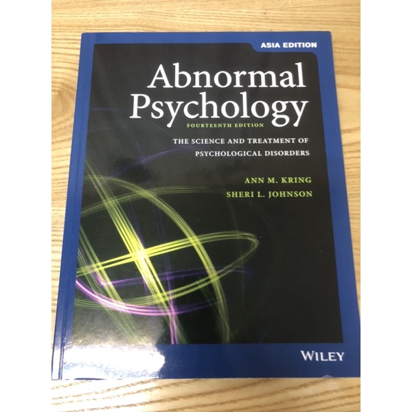 （已預訂）Abnormal Psychology 14/E Kring. 變態心理學 教科書