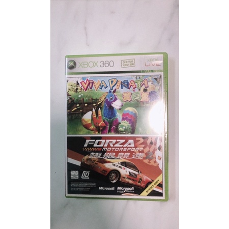 「Xbox360」 經典遊戲 Viva piñata 寶貝萬歲 Forza2 極限競速2 合集