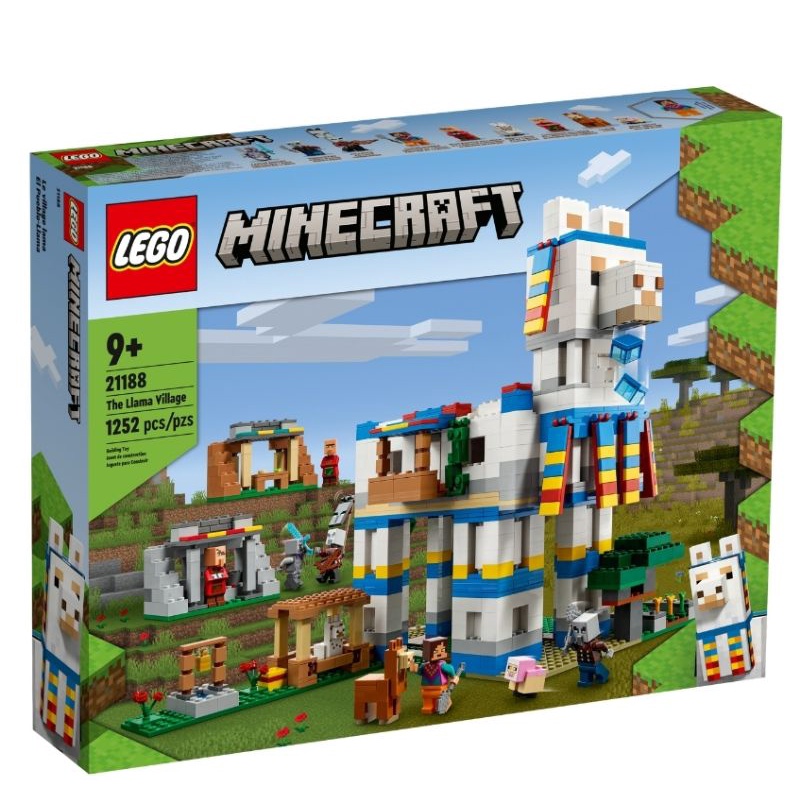 【ToyDreams】LEGO樂高 Minecraft 21188 駱馬村 The Llama Village