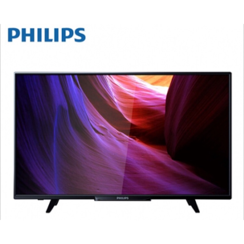 公司貨👉🏻全新 飛利浦 PHILIPS 43吋 LED液晶顯示器+視訊盒 43PFH5200