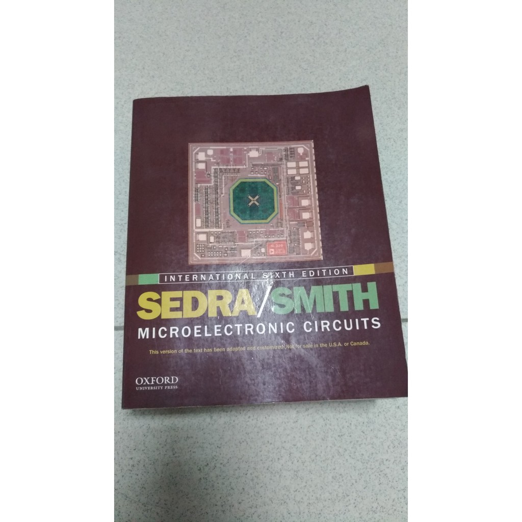 microelectronic circuits 6th | SEDRA SMITH  微電子學聖經版 (附光碟)
