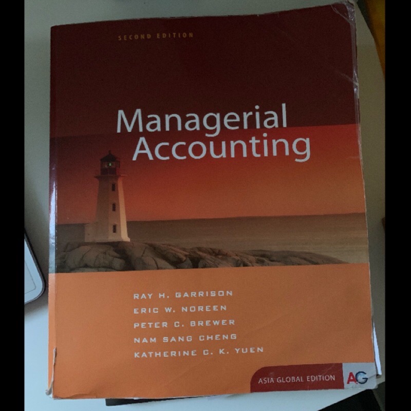 Managerial Accounting 二版 二手 asia global edition
