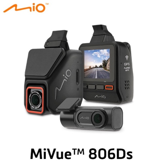 台中到府安裝~公司貨MIO MiVue 806Ds + A50 雙鏡星光級 WIFI GPS行車記錄器 送16G記憶卡