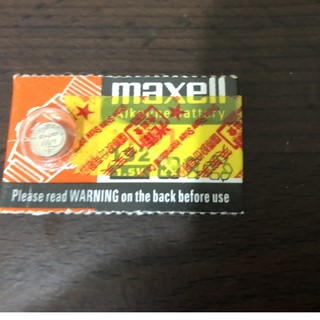 全新【Maxell 電池 LR41 1.5V 水銀 鈕扣 鈕扣型】扁電池 鈕扣電池 水銀電池 192